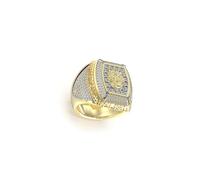 Guess - JUMR05002JWYG64 - Bague - Hommes - Lion King - Taille de la bague 64