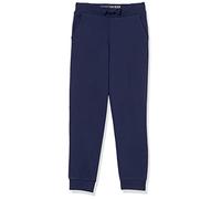 Guess Jogging Actif à Enfiler en Tissu éponge Bio avec Logo Classique pour garçon, Deck Bleu, 14 Ans