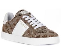 Guess Jrone 4G Logo À Lacets Femmes Trainer Beige Marron EU 36-42