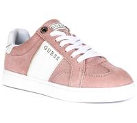 Guess Jrone Suède Insert Lacets Femmes Baskets Rose UK 3 - 8