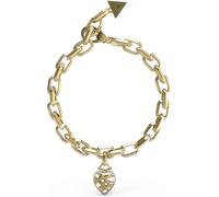 Guess JUBB03094JWYG Bracelet pour femme avec pendentif en forme de cœur doré