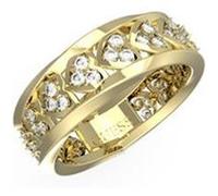Guess JUBR04605JWYG54 Bague Femmes Mon Amour Taille de la bague 54 G