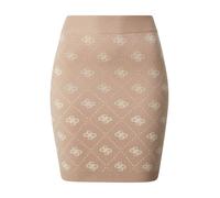 GUESS Jupe 'SARAH' cappuccino / blanc, Taille 34