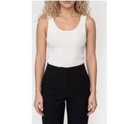 GUESS Kathleen Ribbed Twin White Peaks Taille: XS | Pulls en Maille Outlet | Femme | Blanche