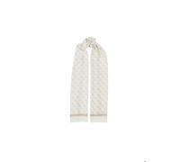 GUESS Katia Écharpe, Logo 4G, 90 x 180 cm, logo blanc, polyester