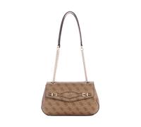 Guess Katya 4G Logo Sac porté épaule marron, synthétique, femme