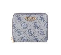 GUESS Katya SLG Small Zip Around Wallet Slate Logo