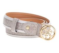 GUESS Ceinture crème blanc pour femme - Kerima Adjustable Pant Belt H30 Dove Logo 276742 75 cm