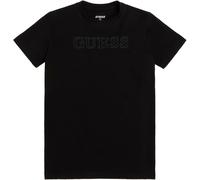 Guess Kids' Regular Fit Short-Sleeve T-Shirt Black A996 JBLK 8 ans Male