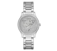 Guess Montre GW0605L1 Femme Quartz Argenté Bracelet acier Analogique 38