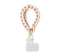 GUESS Lanyard pour téléphone portable Guess Universal Wirst Chain / ceinture, rose