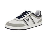 GUESS Lasen Baskets pour Homme, Gris Moyen/Blanc Multi 031, 43 EU, Gris Moyen Blanc Multi 031, 43 EU