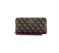 Portefeuille femmes Guess LAUREL CHEQUE ORGANIZER Marron Unique