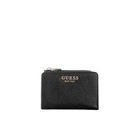 Guess Étui portefeuille Laurel II – zippé pour femme – Noir Taille unique