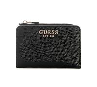 GUESS Laurel Ii Étui portefeuille zippé pour femme, noir, taille unique