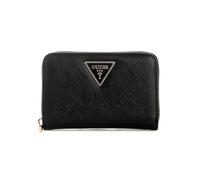 Guess Laurel II Portefeuille zippé pour Femme Noir Taille Unique