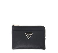 GUESS Laurel Ii Slg Key Ring Pouch BLA - Black One Size, Bla - Black, taille unique pour tous, Streetwear