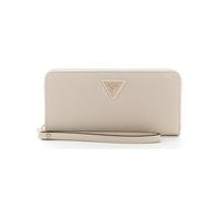Guess Porte-monnaie Laurel II grand modèle à fermeture éclair Taupe