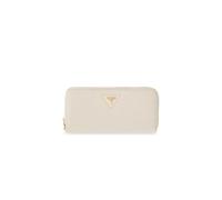 Guess - Laurel Ii Slg Large Zip Around - Femme - Accessoires - Blanc - Taille: ONE Size