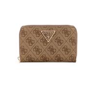 Guess Portefeuille Femme Laurel II SLG Med Zip Around Latte