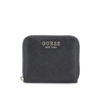 GUESS Porte-monnaies 'LAUREL II SLG SMALL ZIP AROUND' noir, Taille One Size