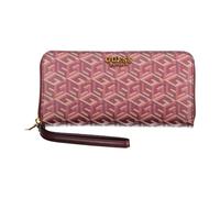 Guess - Laurel Large Zip-Around Wallet - Femme - Sacs - Rouge - Taille: ONE Size