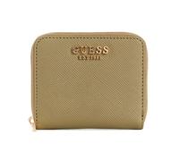 Guess Laurel Petit Portefeuille zippé pour Femme Sauge Taille Unique