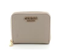 GUESS Laurel Petit Portefeuille zippé pour Femme Taupe Taille Unique