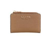 Guess Laurel Porte-Cartes zippé pour Femme Taupe foncé Taille Unique