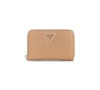 Guess - Laurel Saffiano Mini Wallet - Femme - Accessoires - Beige - Taille: ONE Size