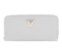 Guess Laurel SLG Around Portefeuille à fermeture Éclair large Gris lavande Taille L, Gris lavande