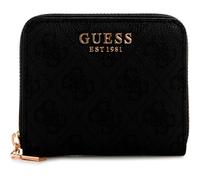 GUESS Laurel SLG Clo Fermeture éclair Petit Logo Charbon Taglia Unica