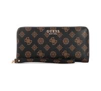 GUESS Laurel SLG Large Zip Around, Bag Women, Logo Moka, Taille Unique