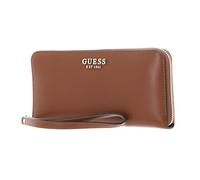 Guess Laurel SLG Large Zip Around, Portefeuille Women's, Cognac, Taille Unique