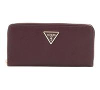 GUESS Laurel SLG Large Zip Around Wallet L Aubergine
