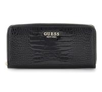 GUESS Laurel SLG Large Zip Around Wallet L Noir, noir