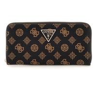 GUESS Laurel SLG Large Zip Around Wallet L Mocha Logo