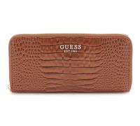 GUESS Laurel SLG Large Zip Around, Wallet Women, Cognac, Taille Unique