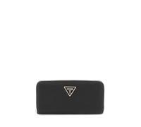 GUESS Laurel SLG Large Zip Around, Wallet Women, Noir, Taille Unique