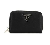 Guess – Portefeuille Laurel SLG Medium Double Zip Wallet M – Double fermeture éclair – Noir