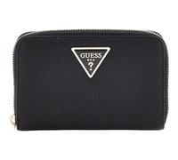 GUESS Laurel SLG Medium Zip Around, Wallet Women, Noir, Taille Unique