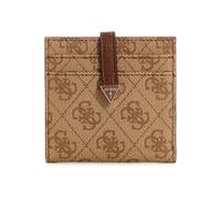 GUESS Laurel SLG Tab Card Case Latte Logo