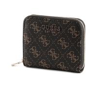 GUESS Laurel Small Zip Around Brown Logo [193979] - porte-monnaie porte monnaie