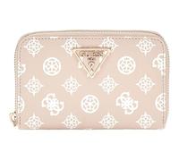 GUESS Laurel Zip Around Wallet M Sand Logo