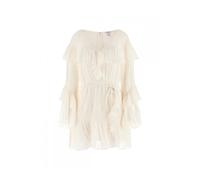 Guess - Laurence Dress - Femme - Robes - Blanc - Taille: 38 FR