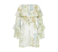 GUESS Robe 'LAURENCE' bleu roi / jaune / vert / blanc, Taille 38