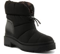 GUESS Leeda Rembourré Cheville Femmes Bottes Dans BLACK Taille UK 3 - 8