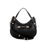 GUESS Lefia Small Satchel, Cartable Femme, Noir, Taille Unique
