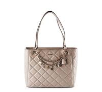 GUESS sac à épaule sac shopper Libby Noel Tote Dark Taupe