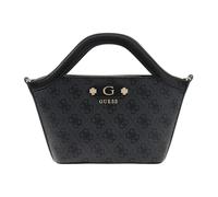 Guess Cabas Lindsey Mini Coal Logo Gris foncé